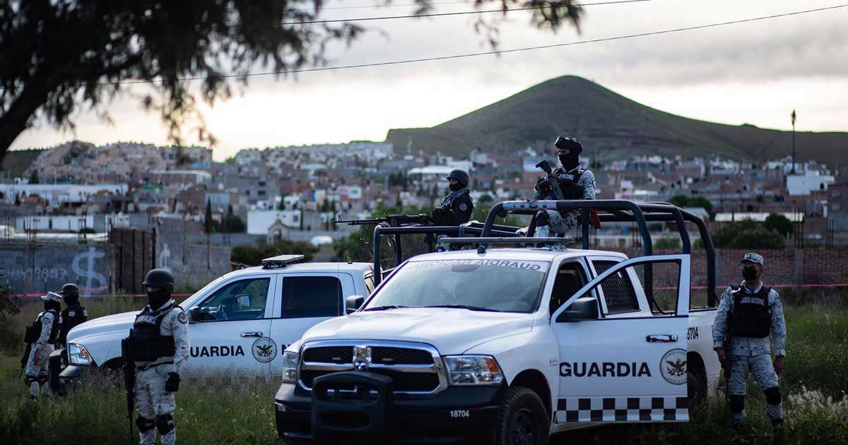 Ejército Mexicano y Guardia Nacional repelen agresión en Zacatecas