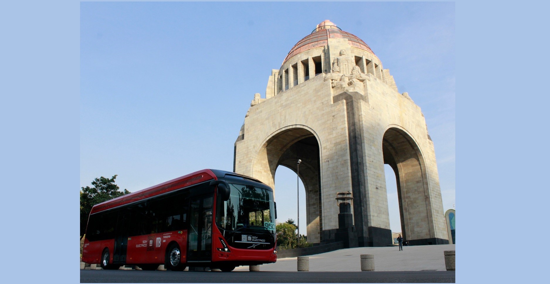 Metrobus incorpora el segundo autobus electrico a su flota
