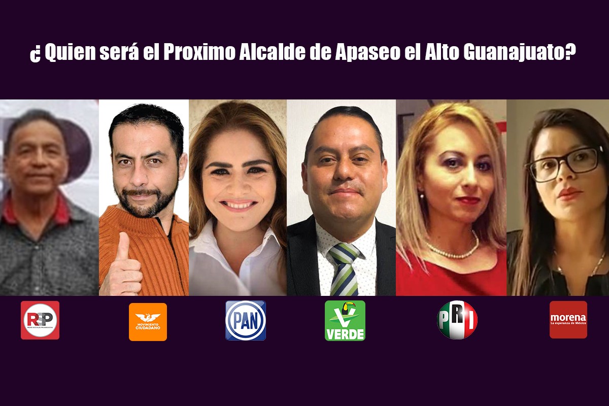 Si hoy se definieran las candidatos Alcalde en el Municipio de Apaseo el  Alto Guanajuato, ¿Por Quién Votarías? | Cdmx Press