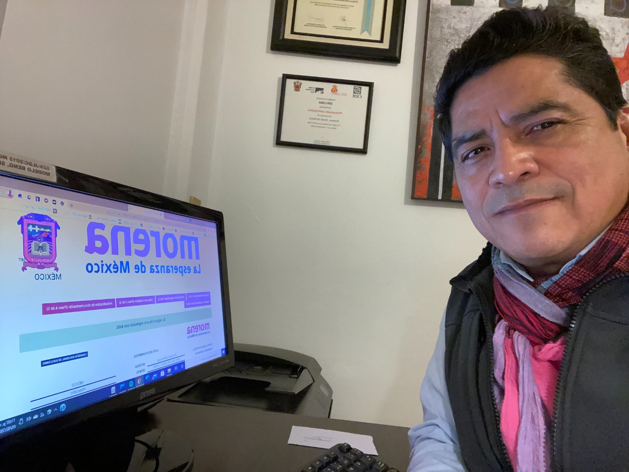 Jose Luis Gutierrez Cureno Se Registro Como Aspirante Para Representar A Morena En La Eleccion Municipal De Ecatepec