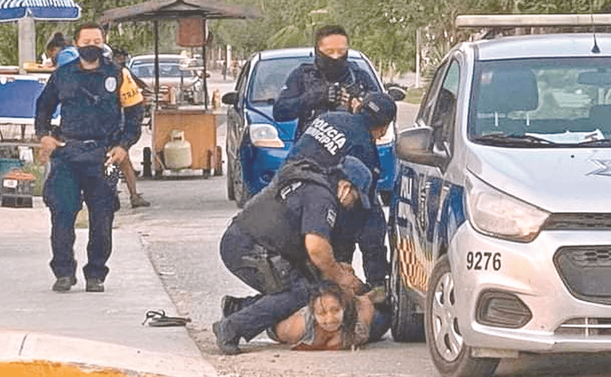 4 policias matan a mujer en tulum quintana roo