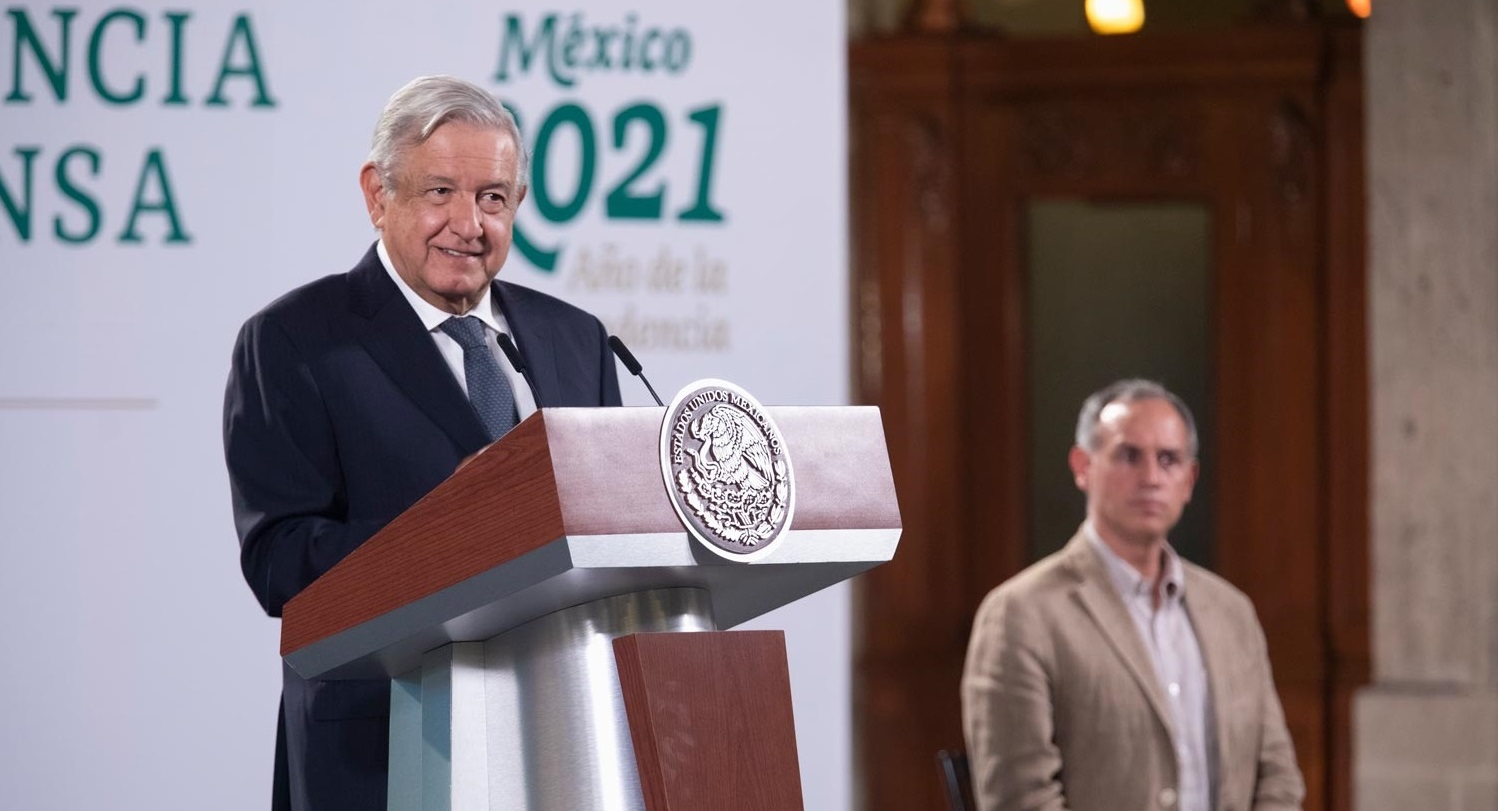 Destaca Lopez Obrador cifra record en aplicacion de dosis contra Covid 19 en un dia vacunacion ayuda a reducir mortalidad afirma 1