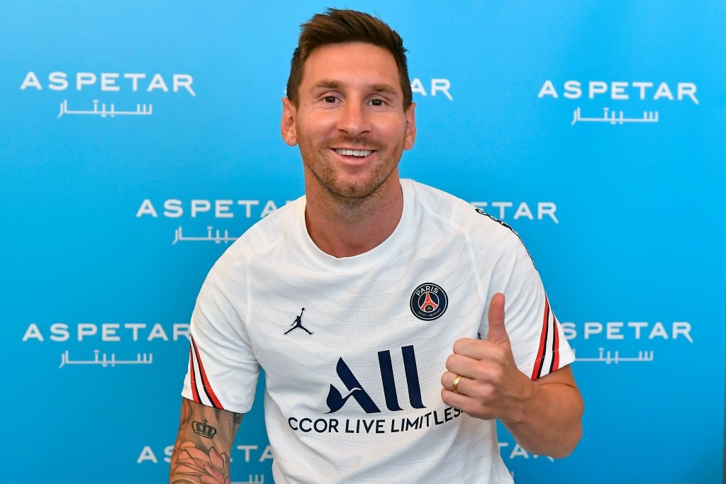 Messi llega al Paris Saint Germain