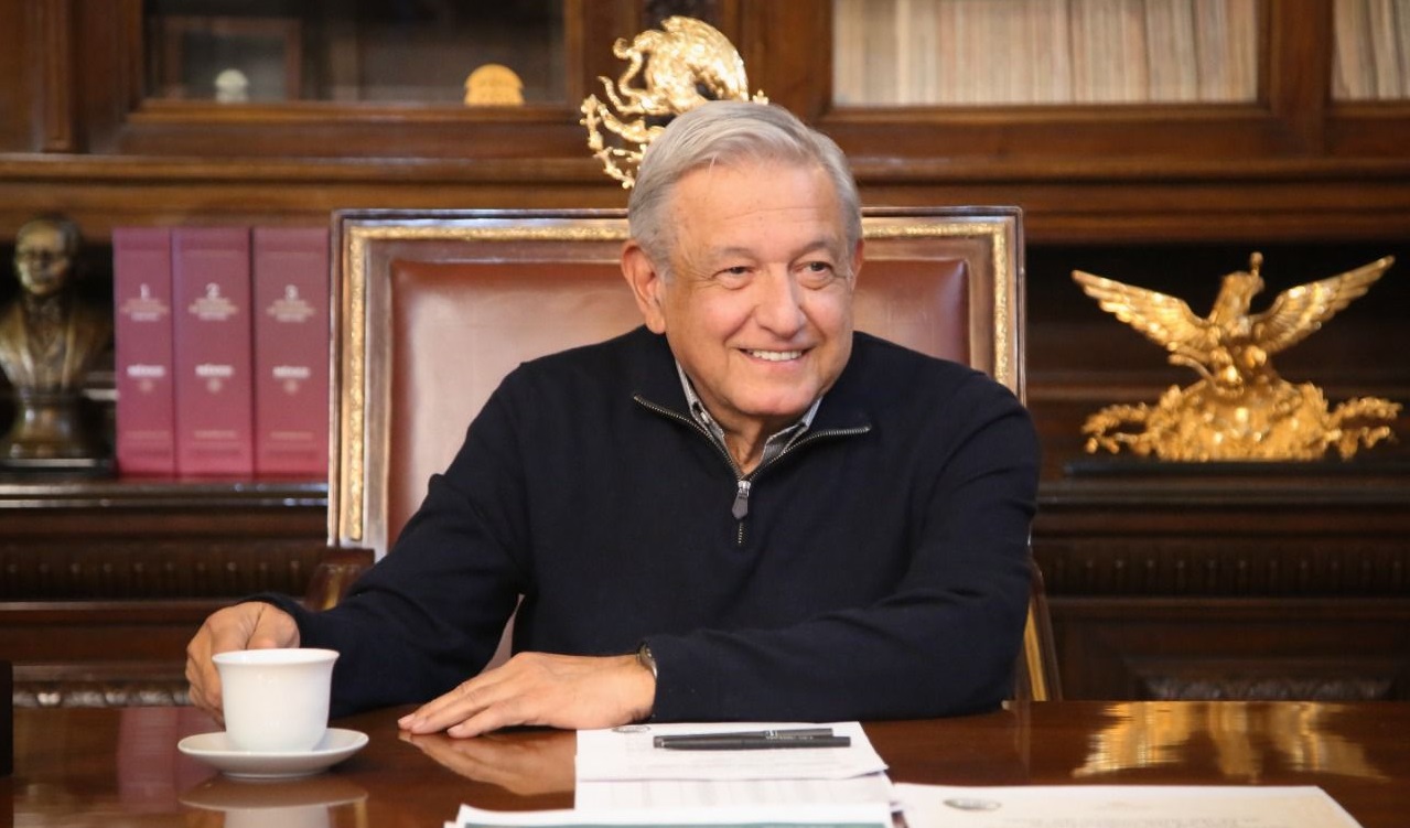 Convoca Lopez Obrador al pueblo de Mexico a participar en informe en el Zocalo por tercer aniversario de la 4T