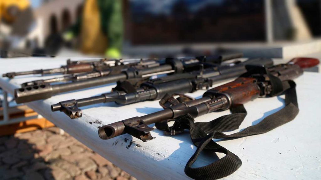 Mexico promovera en la ONU acciones contra el trafico de armas