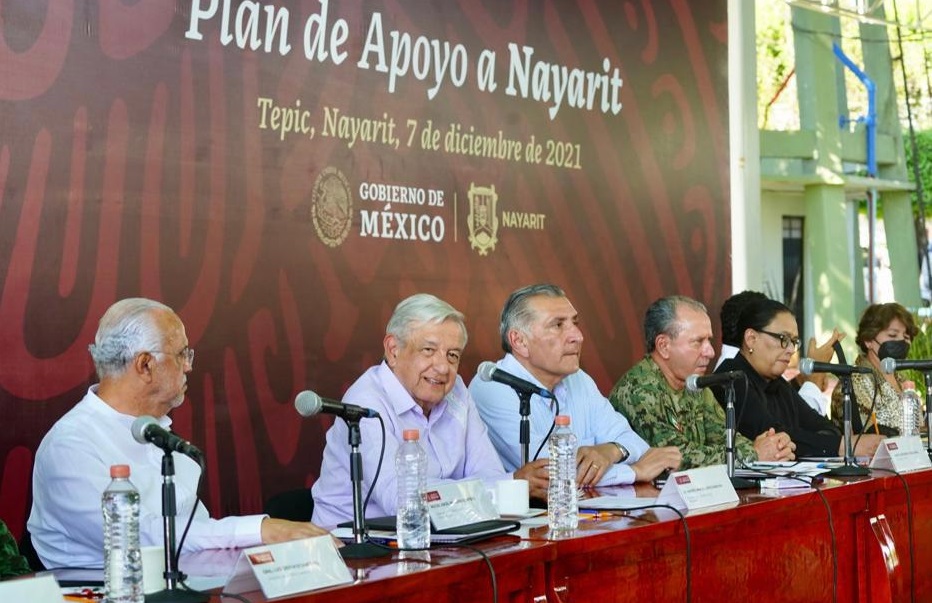 Lopez Obrador anuncia acciones en respaldo al pueblo de Nayarit