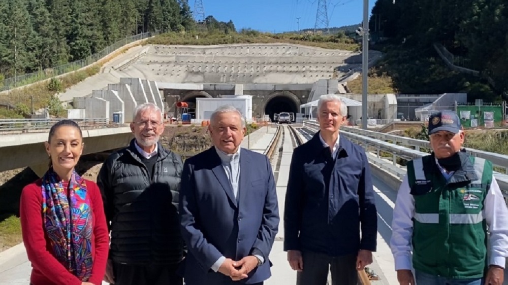 Supervisa López Obrador Obra Del Tren Toluca-Ciudad De México; Será ...