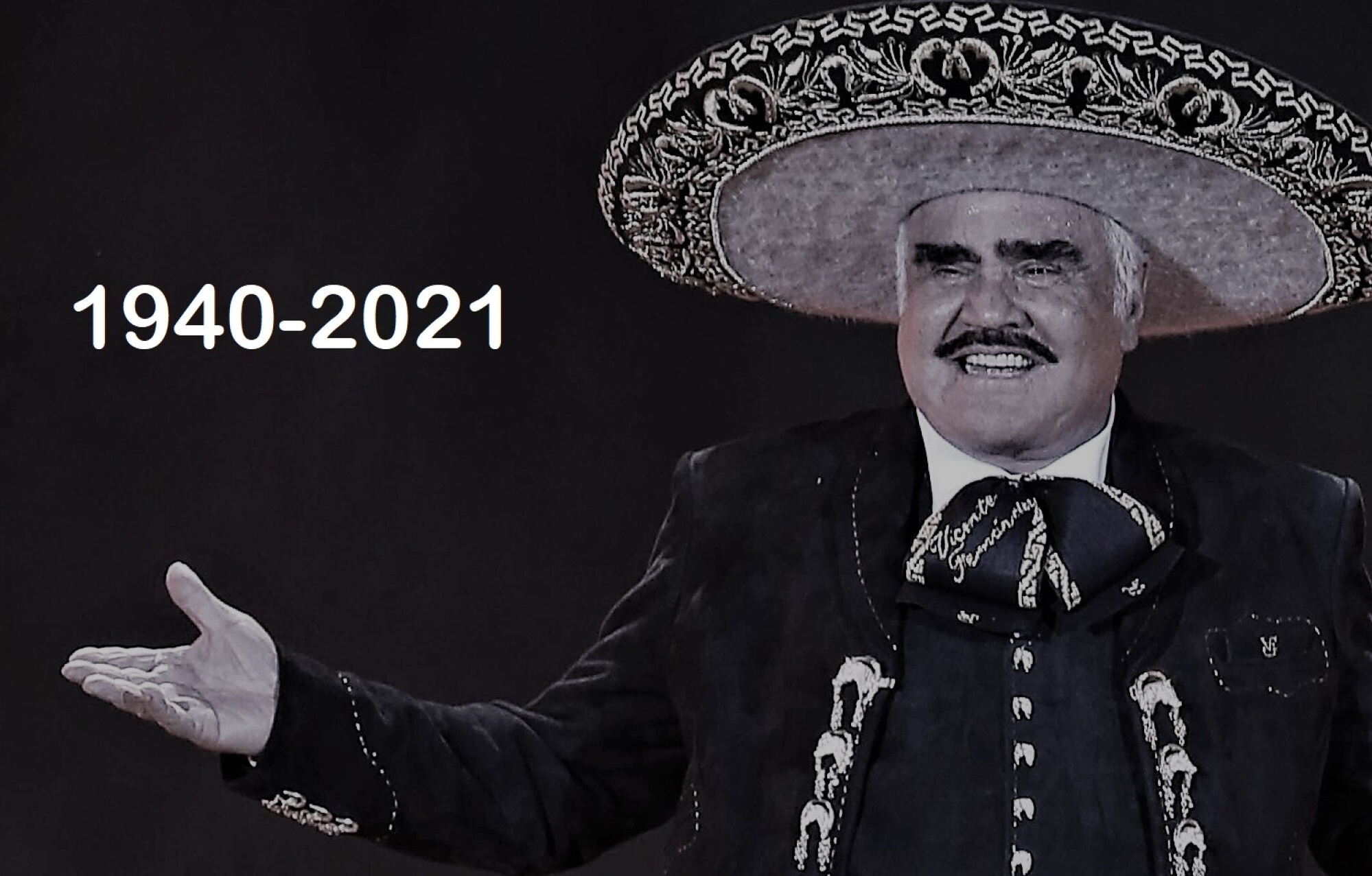 Vicente Fernandez su poderosa voz seguira resonando