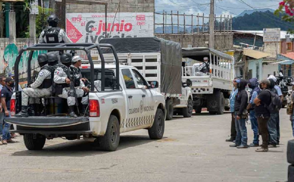 Acciones de busqueda de personas desaparecidas en el municipio de Pantelho Chiapas