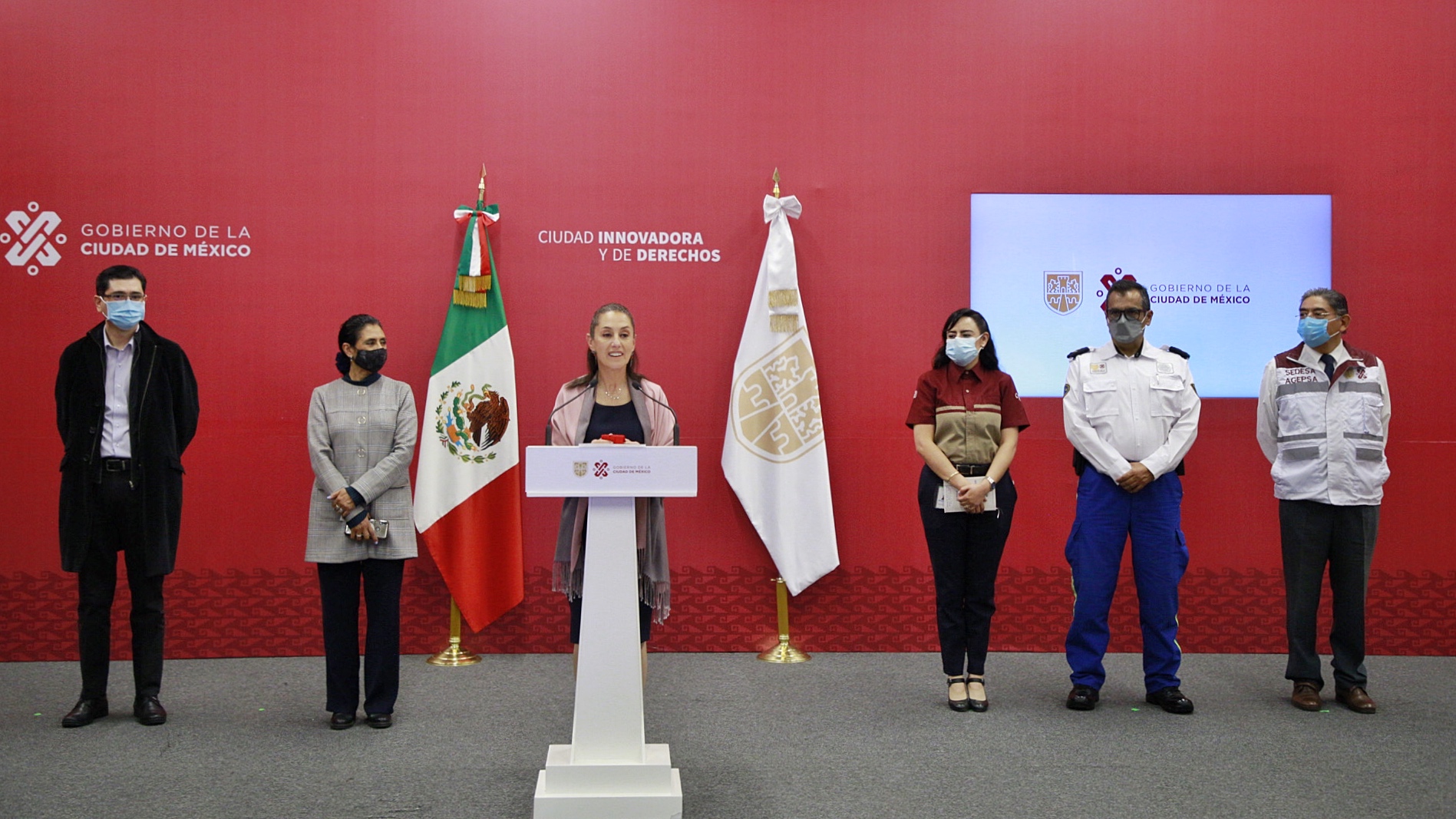 Presenta Gobierno de la Ciudad de Mexico programa de Fortalecimiento del Sistema de Ambulancias de la Ciudad de Mexico Salvando Vidas