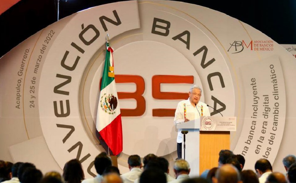 Discurso del presidente de Mexico Andres Manuel Lopez Obrador en la 85 Convencion Bancaria desde Acapulco Guerrero
