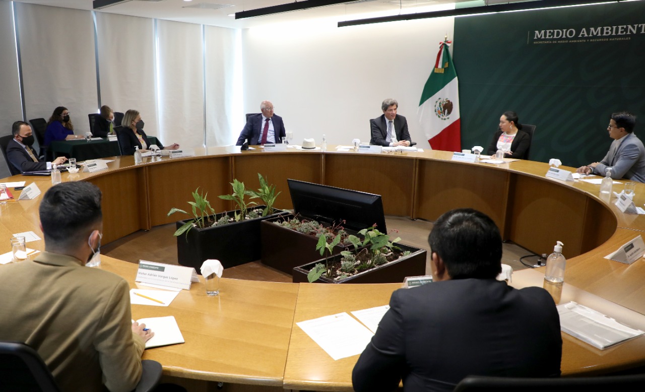 Encuentro Mexico Estados Unidos en materia ambiental