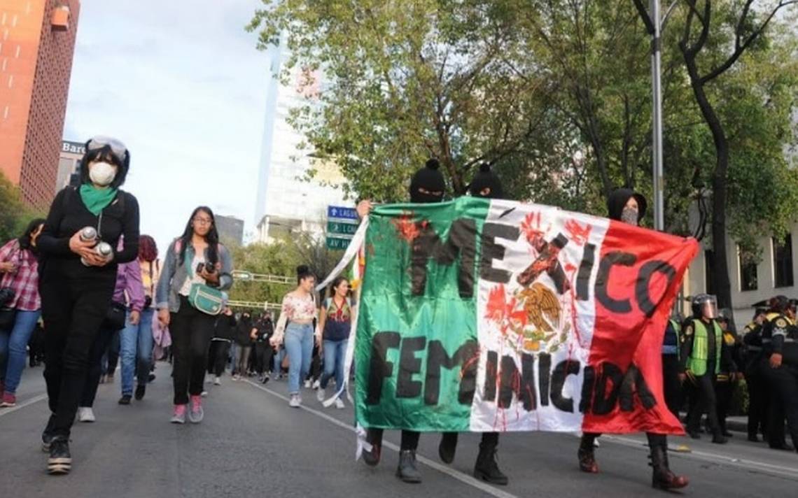 Recuerda Gobierno de la Ciudad de Mexico ruta de marcha por el Dia Internacional de la Mujer