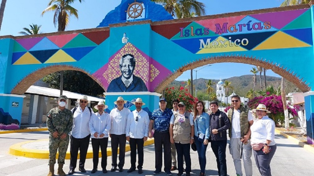 Touroperadores realizan la primera visita de inspeccion al proyecto Islas Marias