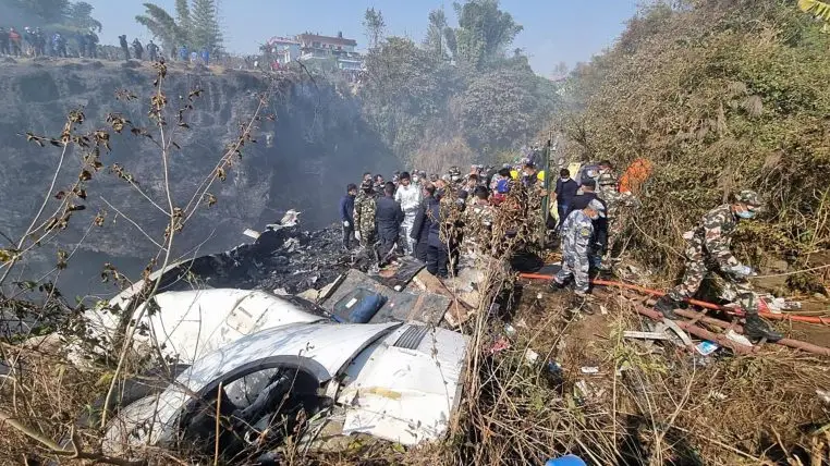 Accidente de avion en Nepal