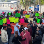 Bloqueo en la México-Cuernavaca colapsa el sur de la capital por demandas de agua