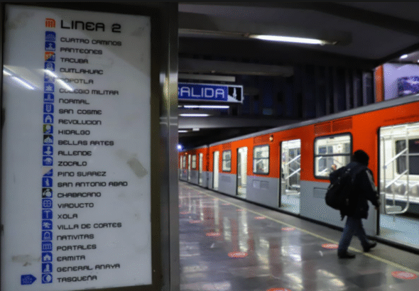 remodelación linea 2 metro