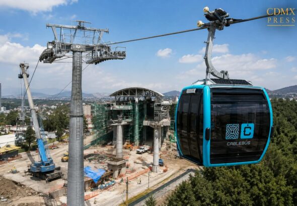 Foto: Obras Linea 4 Cablebús (Arte: CDMX PRESS)