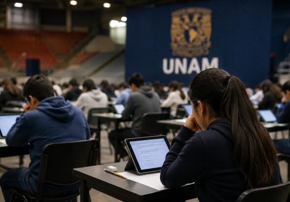 Fallas técnicas en examen de la UNAM CDMX