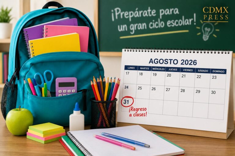 Foto: Regreso a clases 2026 ( Arte CDMX PRESS)