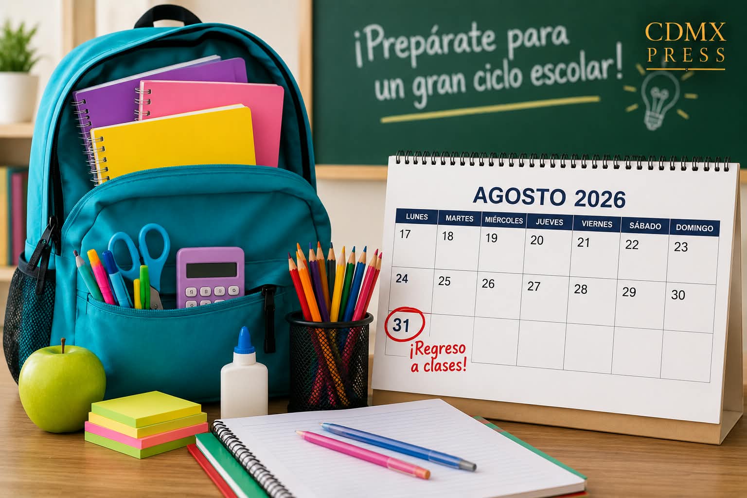 Foto: Regreso a clases 2026 ( Arte CDMX PRESS)